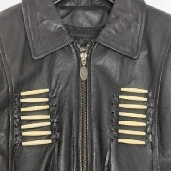 Leather Jacket Tribal - Picture 4 of 12